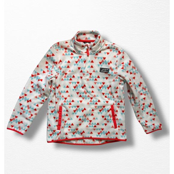 Eddie Bauer Quarter Zip Fleece Pullover, Size 14/16 - Picture 3 of 7